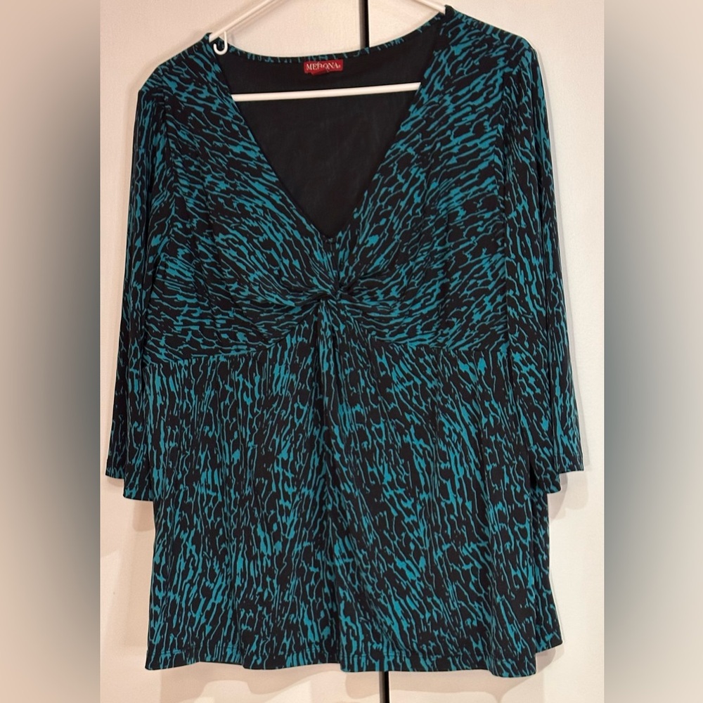 Merona V-Neck Blouse. Size 2
